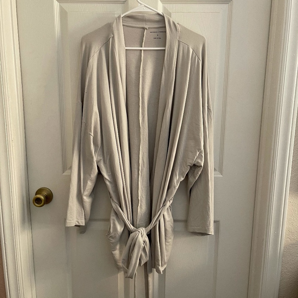 Universal Standard Alison Robe/Top Grey